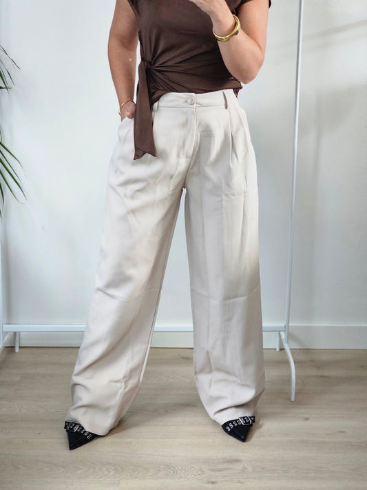 Pantalon beige Perfect Fit