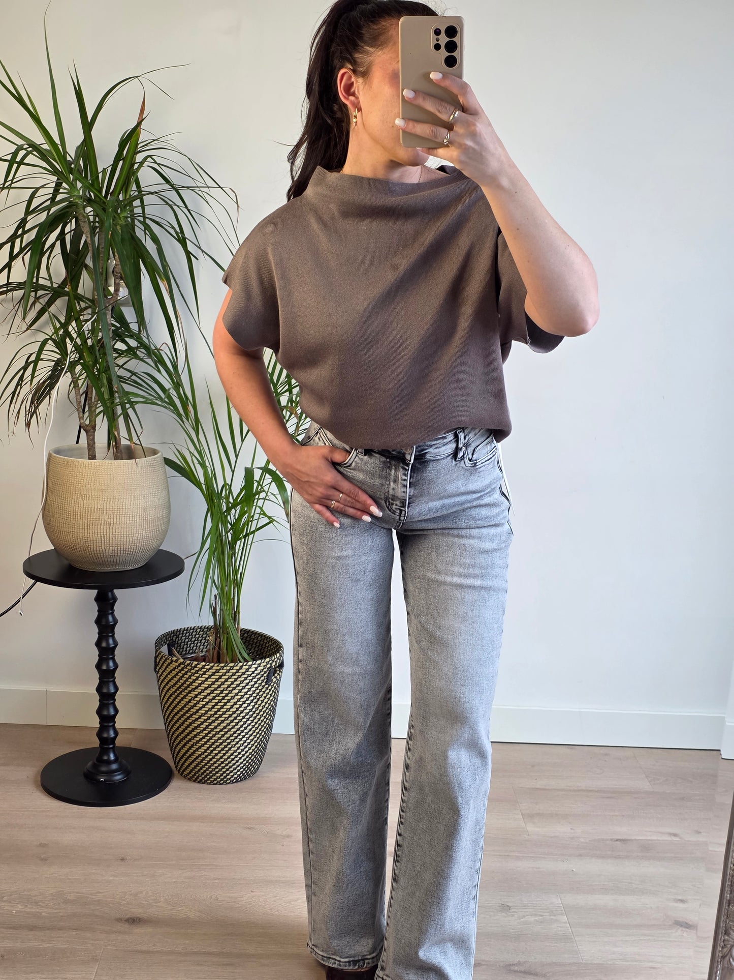 Tesa wide leg jeans