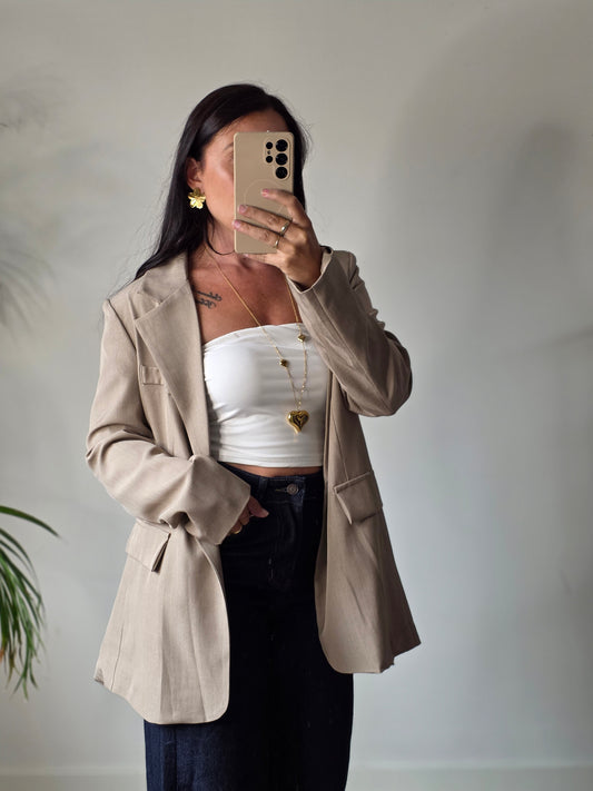 Blazer Loes beige
