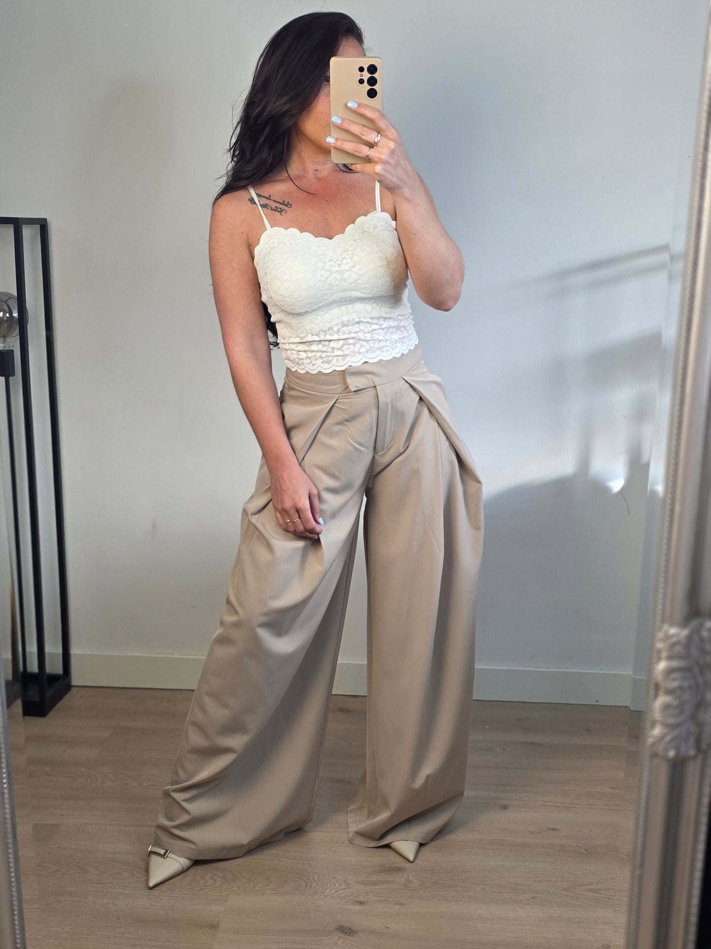 Pantalon Nena beige