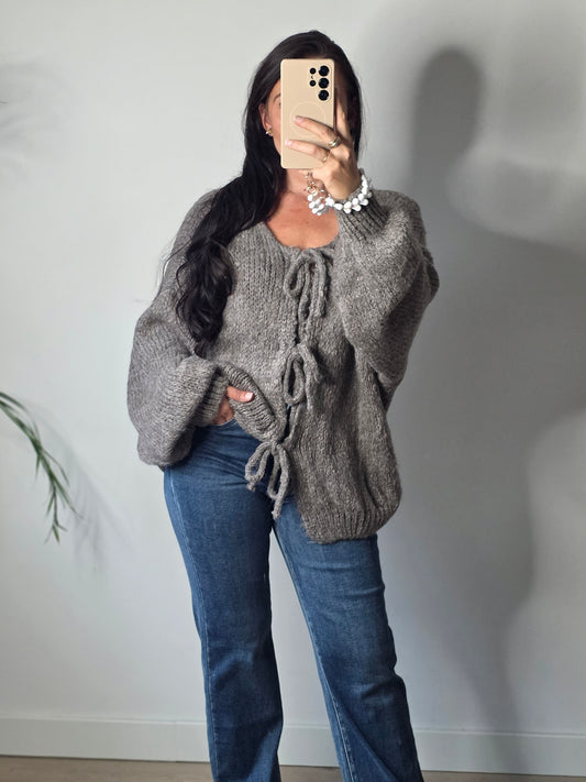 Vest Didi taupe