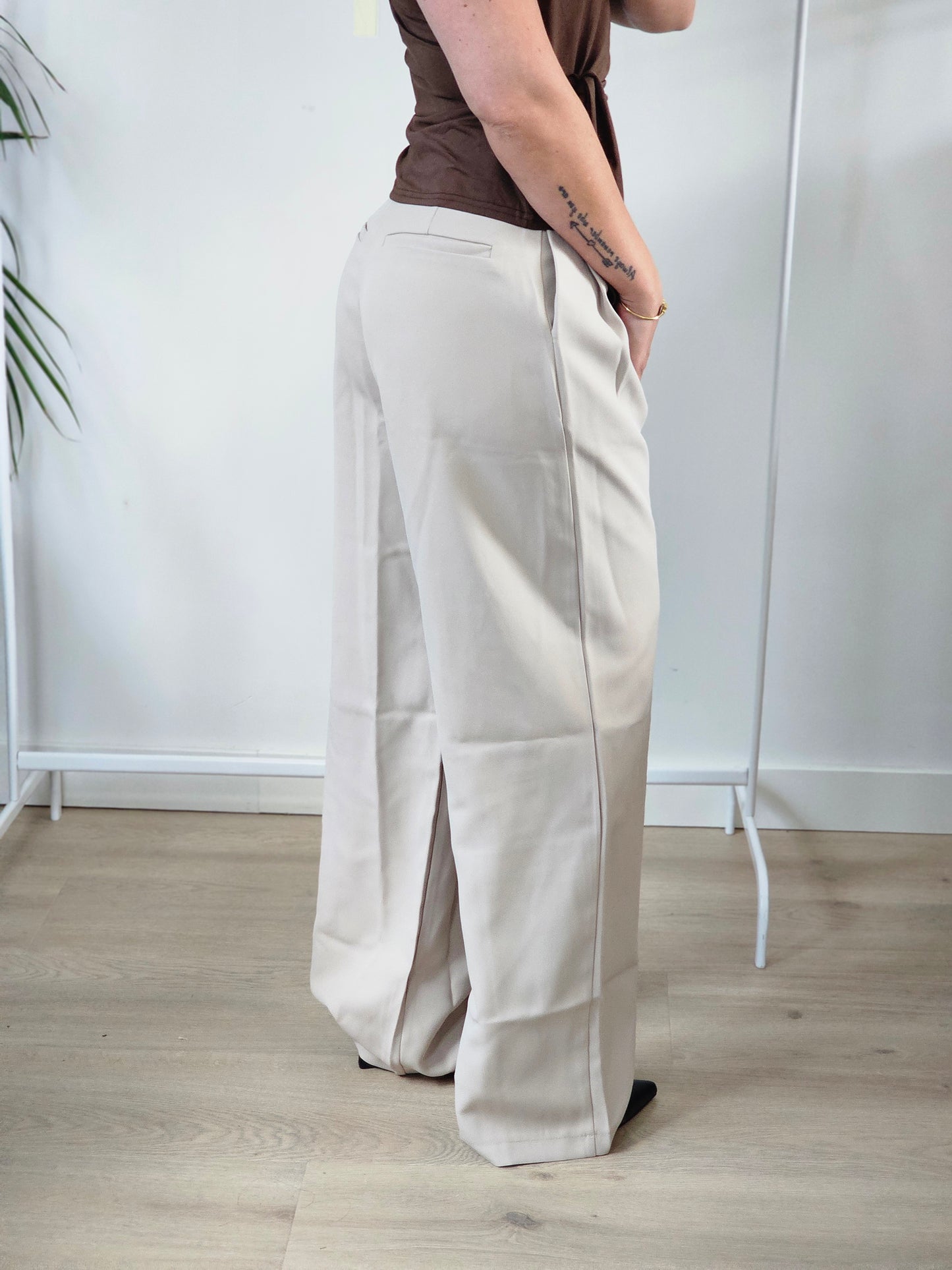 Pantalon beige Perfect Fit