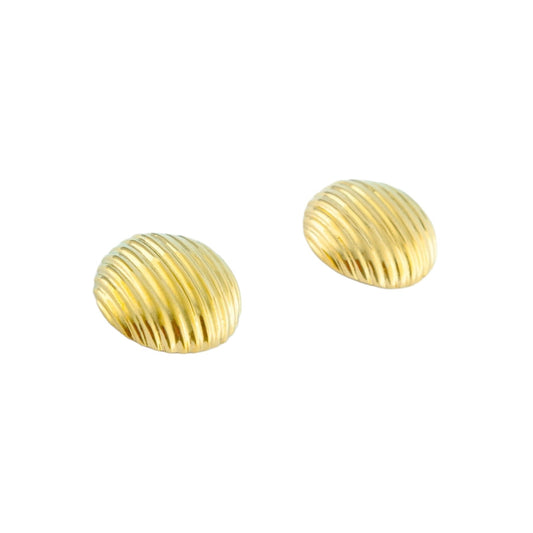 Bali bol oorbellen          [stainless steel]