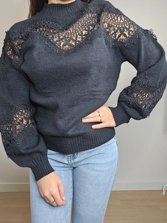 Trui Debby zwart