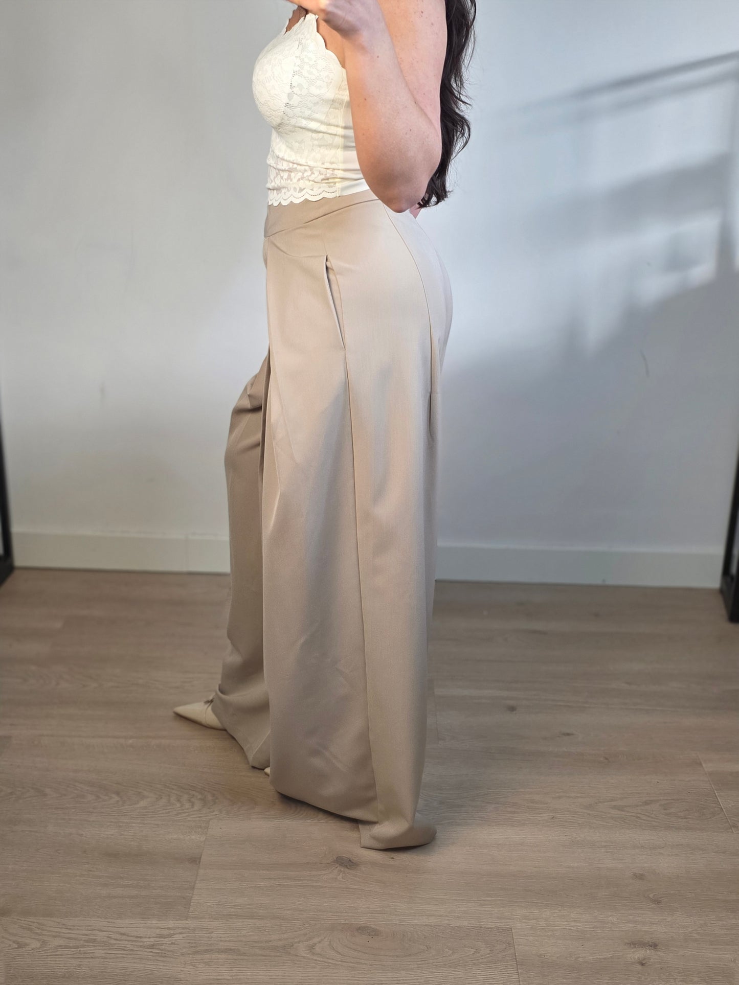Pantalon Nena beige