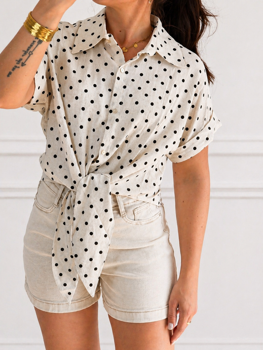 Dotty blouse