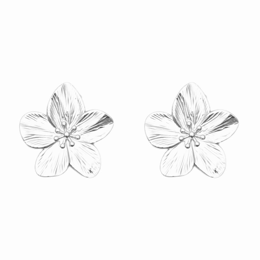 Flower Marley zilver     [stainless steel]