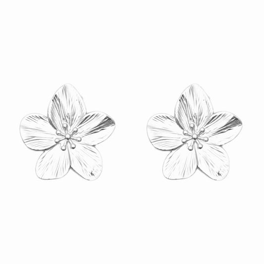 Flower Marley zilver     [stainless steel]